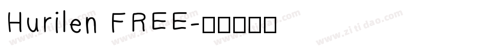 Hurilen FREE字体转换